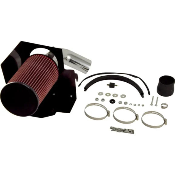 Rugged Ridge 17750.06 Polished Aluminum Air Intake Kit for 07-11 Jeep Wrangler JK with 3.8L Engine