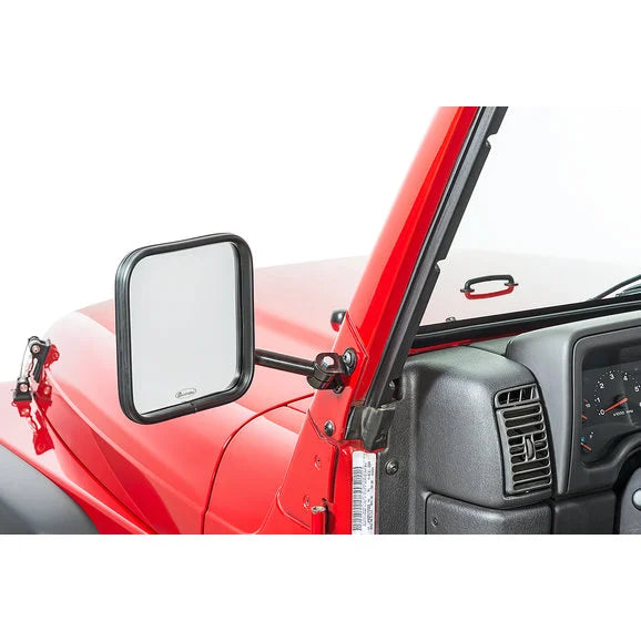 Load image into Gallery viewer, Quadratec Mirrors for 97-06 Wrangler TJ with Tube &amp; Fabric Doors
