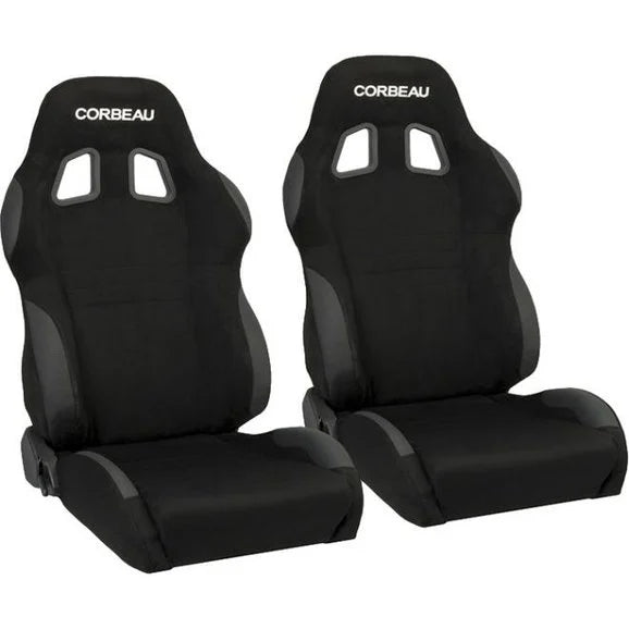 Load image into Gallery viewer, Corbeau A4 Wide Reclining Racing Seat Pair for 76-18 Jeep CJ-7, Wrangler YJ, TJ, JK &amp; Unlimited
