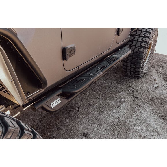 Load image into Gallery viewer, Attica 4x4 ATTJL02C109-BX Terra Series Side Steps for 18-24 Jeep Wrangler JL Unlimited 4-Door
