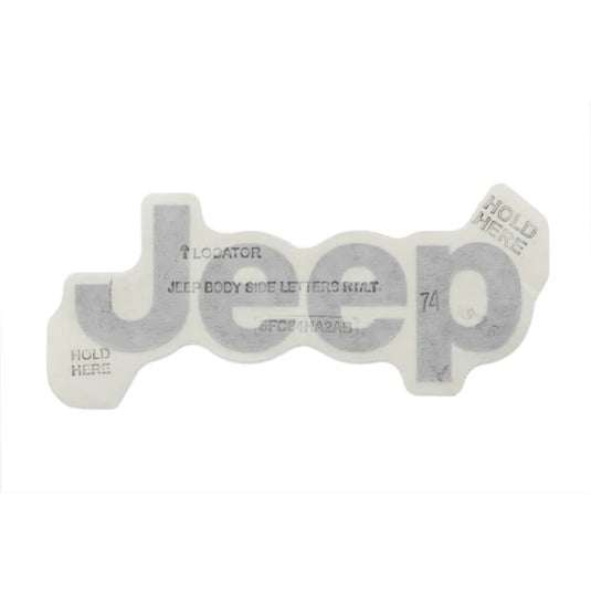 Mopar Jeep Lettering for 97-06 Jeep Wrangler TJ & Unlimited