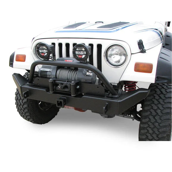 Load image into Gallery viewer, Garvin 34712 G2 Series Front Bumper Guard for 97-06 Jeep Wrangler TJ &amp; Unlimited
