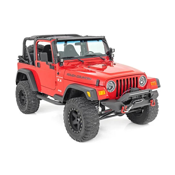 Load image into Gallery viewer, Rough Country 99033 5.5in Fender Flares for 97-06 Jeep Wrangler TJ
