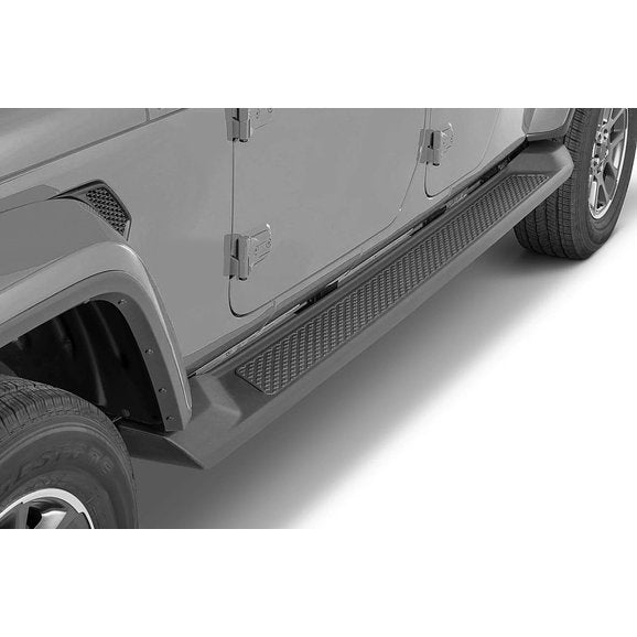 Load image into Gallery viewer, Black Horse Off Road RJEGL20 OEM Replica Running Boards for 20-24 Jeep Gladiator JT
