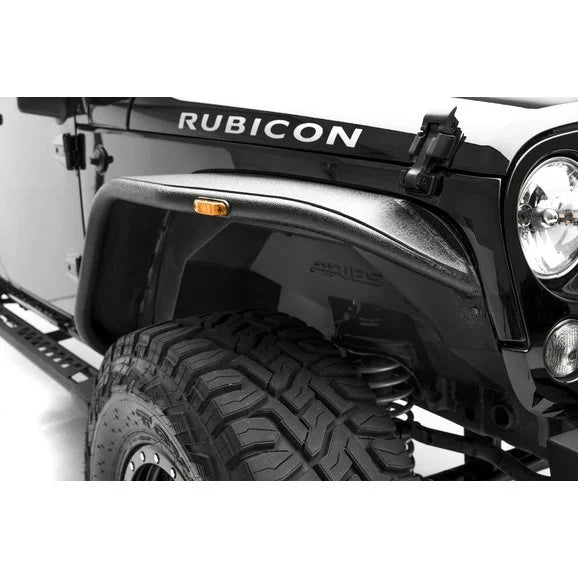 Load image into Gallery viewer, Aries 1500350 Front Inner Fender Panels for 07-18 Jeep Wrangler JK
