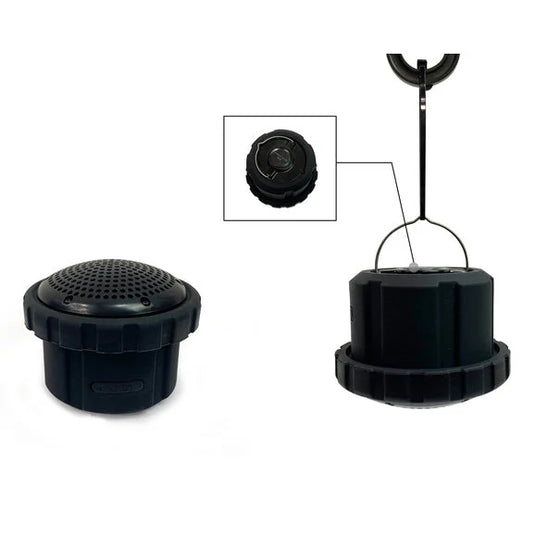 Overland Vehicle Systems 15049901 Wild Land Camping UFO Solar Light Pod & Speaker System