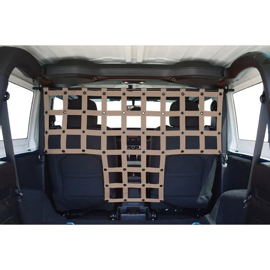 Dirtydog 4X4 Front Seat Pet Divider for 18-24 Jeep Wrangler JL