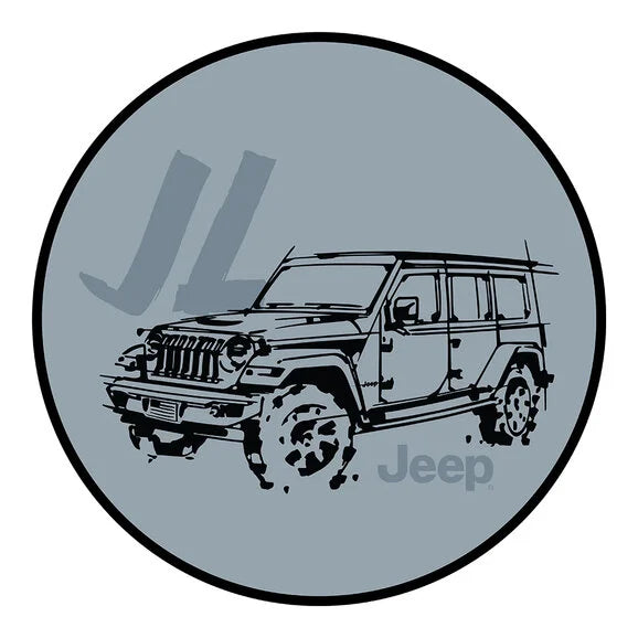 Load image into Gallery viewer, Jeep Merchandise 4&quot; Jeep Logo Circle Jeep Sticker
