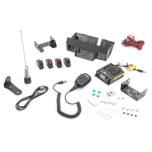 Load image into Gallery viewer, Daystar GMRS Radio with Upper Windshield Mount, and Switches for 07-18 Jeep Wrangler JK
