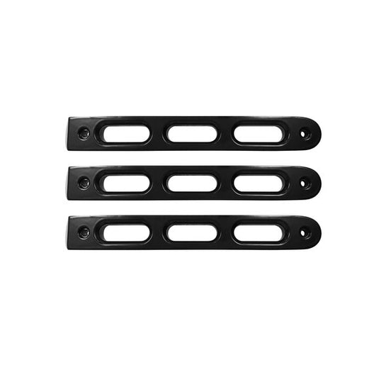 DV8 Offroad Slots Door & Tailgate Handle Inserts for 07-18 Jeep Wrangler JK 2 Door