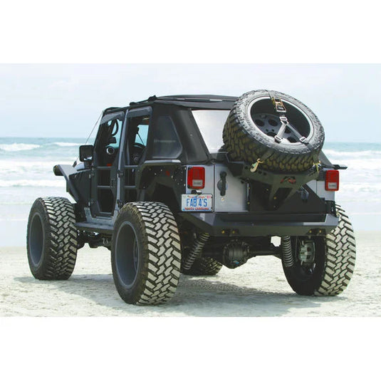 Fab Fours Full Tube Doors for 07-18 Jeep Wrangler JK