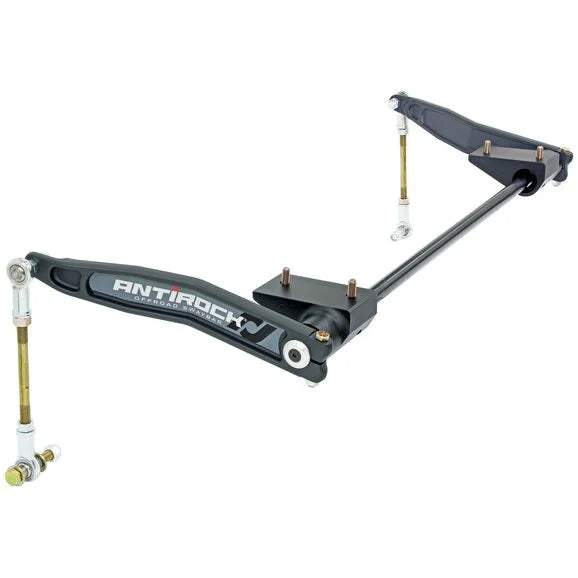 RockJock CE-9900JLF Front Anti-Rock Sway Bar Kit with Forged Arms for 18-24 Jeep Wrangler JL & Gladiator JT