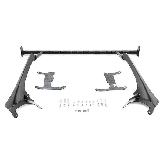 ZROADZ Multi-LED Roof Cross Bar with A-Pillar Brackets for 18-24 Jeep Wrangler JL & Gladiator JT