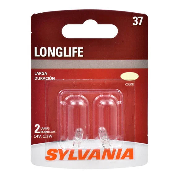 Load image into Gallery viewer, Sylvania 37LL.BP2 #37 Long Life Mini Bulb 2 Pack
