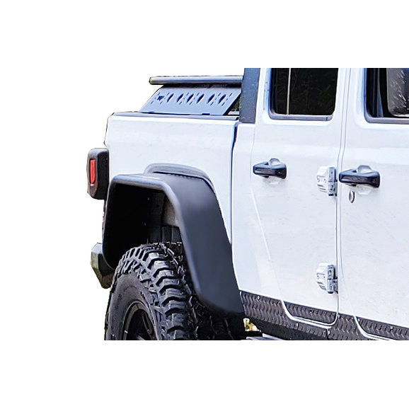 Load image into Gallery viewer, Warrior Products Rear Tube Fender Flares for 20-23 Jeep Gladiator JT
