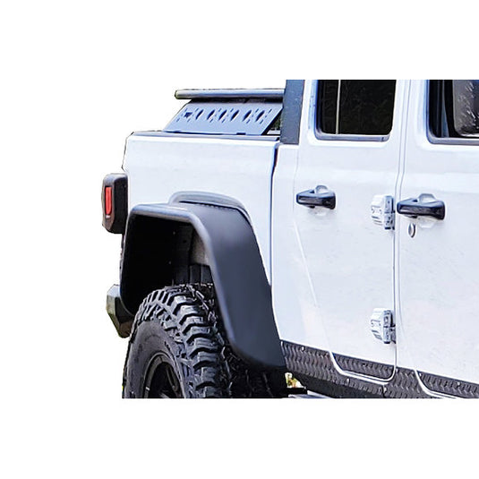 Warrior Products Rear Tube Fender Flares for 20-23 Jeep Gladiator JT