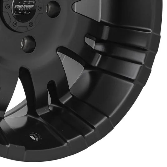 Pro Comp 5001-7973 Series 01 Wheel in Satin Black for 07-24 Jeep Wrangler JL, JK & Gladiator JT