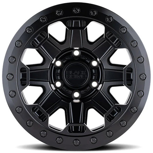 Black Rhino Hard Alloys Rift Beadlock Wheel for 07-24 Jeep Wrangler JL, JK & Gladiator JT