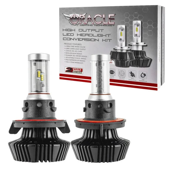 Load image into Gallery viewer, Oracle Lighting 5236-001 H13 LED Light Bulb Conversion Kit 4,000+ Lumen
