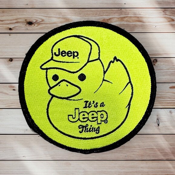 Load image into Gallery viewer, Jeep Merchandise Jeep Logo Patch
