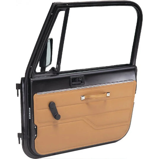 Seatz Manufacturing 78680R-43V Passenger Side Interior Door Panel in Spice for 82-95 Jeep CJ & Wrangler YJ with Full Steel Doors