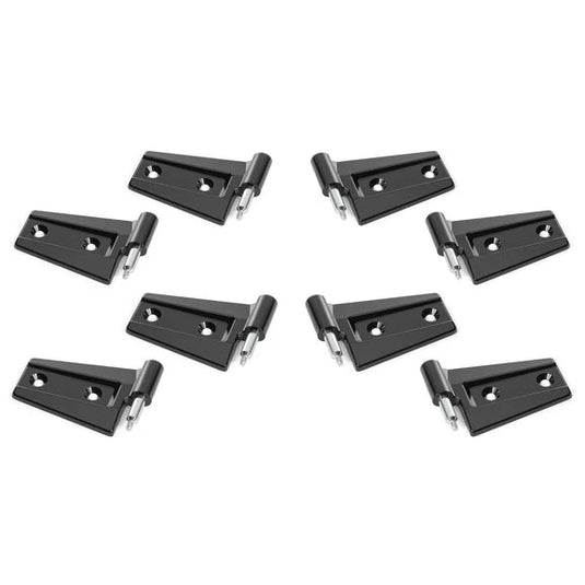 Quadratec Replacement Door Hinge Set for 07-18 Jeep Wrangler JK