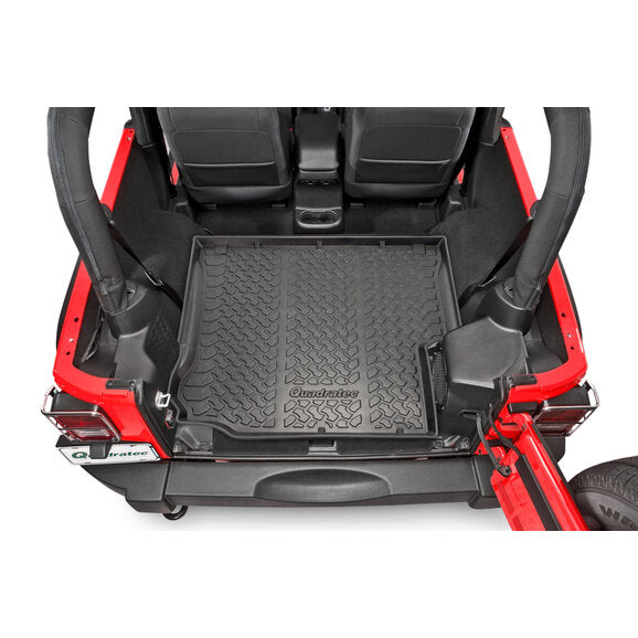 Load image into Gallery viewer, Quadratec Ultimate All Weather Rear Cargo Liner for 07-18 Jeep Wrangler JK
