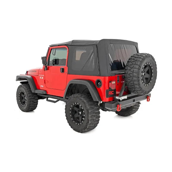 Load image into Gallery viewer, Rough Country RCJ9746A Nerf Steps for 97-06 Jeep Wrangler TJ
