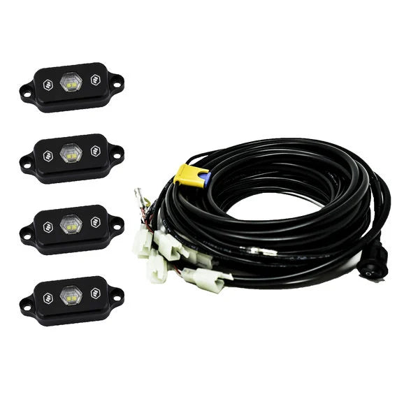 Baja Designs LED Rock Light Kit for 18-24 Jeep Wrangler JL