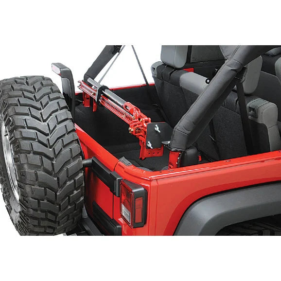 Load image into Gallery viewer, Quadratec Sport Cage Hi-Lift Jack Mount for 07-10 Jeep Wrangler JK
