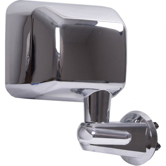 Rugged Ridge 11010.12 Chrome Passenger Side Replacement Mirror for 07-18 Jeep Wrangler JK