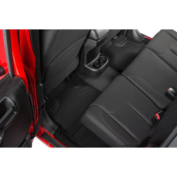 Load image into Gallery viewer, WeatherTech DigitalFit Front &amp; Rear FloorLiner for 07-13 Jeep Wrangler Unlimited JK
