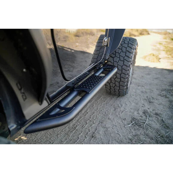 DV8 Offroad SRJK-09 OE Plus Side Steps for 07-18 Jeep Wrangler JK 2-Door