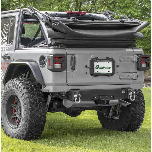 Fishbone Offroad FB22179 Rear Bumper Delete for 18-24 Jeep Wrangler JL