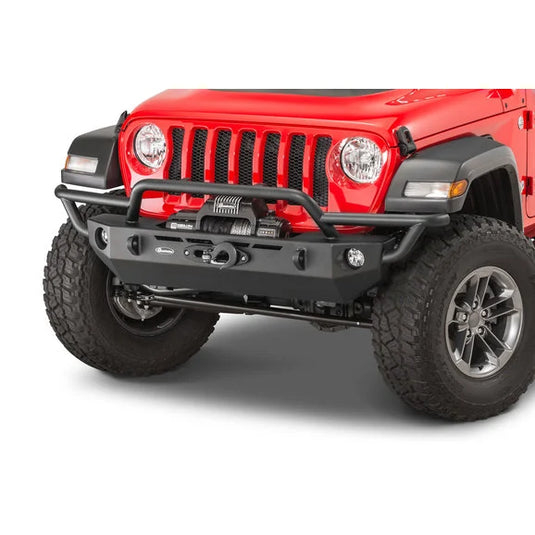 Quadratec QRC Front Winch Ready Bumper for 18-24 Jeep Wrangler JL & Gladiator JT