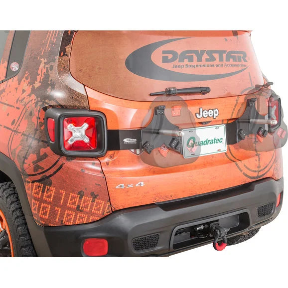 Load image into Gallery viewer, Daystar KJ50020BK Cam Can Tailgate Mount for 15-20 Jeep Renegade BU
