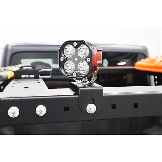 LoD Offroad JAM2021 Black Ops Bed Rack Accessory Mount for 20-24 Jeep Gladiator JT