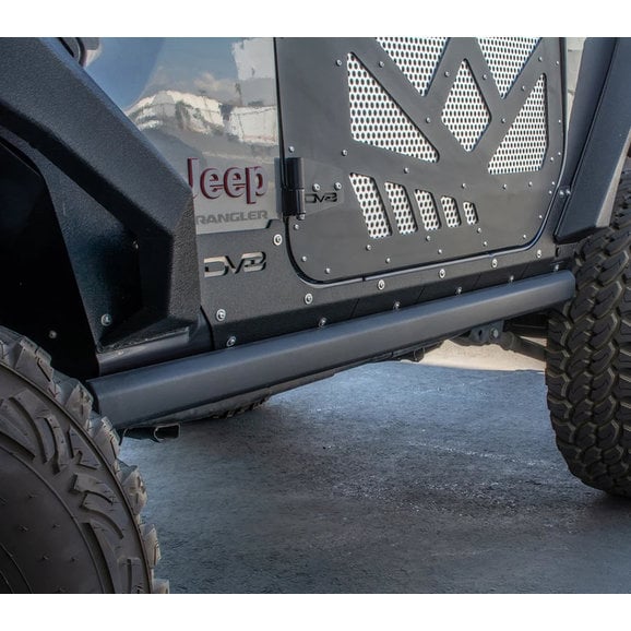 Load image into Gallery viewer, DV8 Offroad SRJL-25 Side Rocker Skins for 18-24 Jeep Wrangler JL
