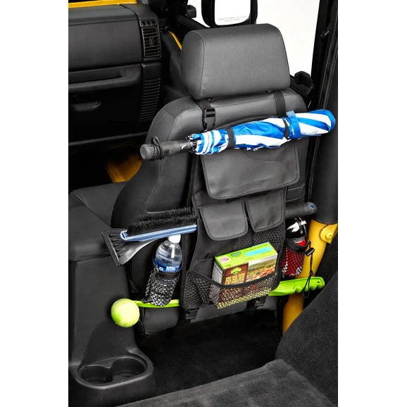 Bestop RoughRider Seat Back Organizer for 97-24 Jeep Wrangler TJ, JK & Wrangler JL