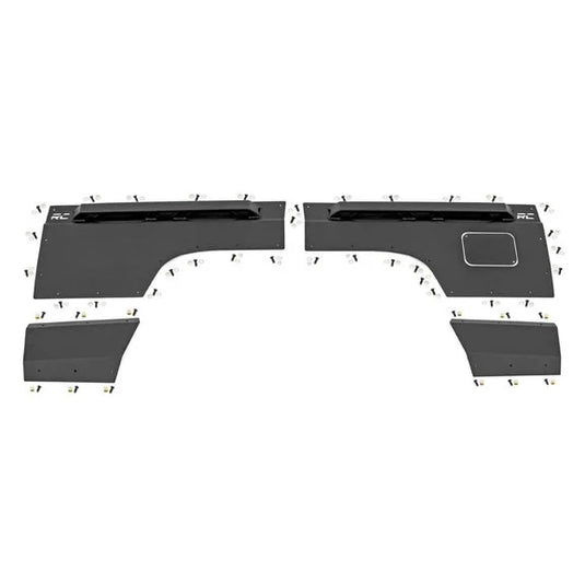 Rough Country 10579 Rear Quarter Panel Armor for 97-01 Jeep Cherokee XJ