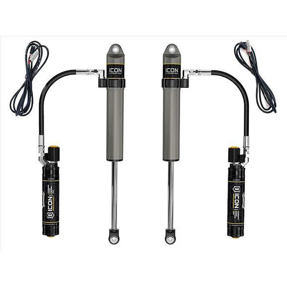 ICON Vehicle Dynamics 27821EP 2.5” Lift Front Remote Reservoir 2.5 CDEV Shocks for 18-22 Jeep Wrangler JL & Gladiator JT