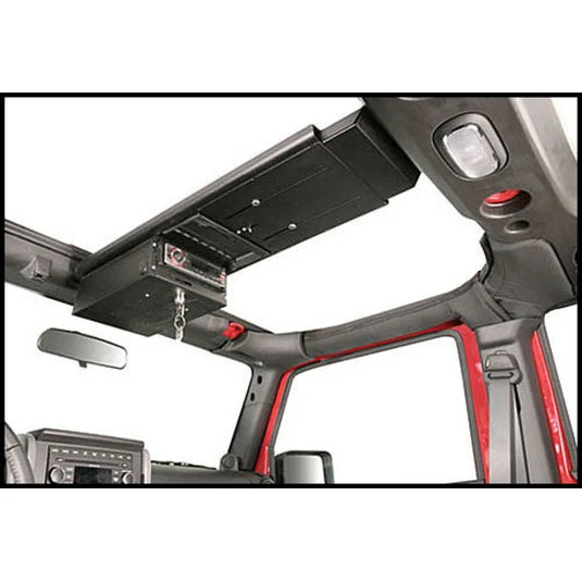 Tuffy 142-01 Security Products Single Compartment Overhead Security Console for 07-18 Jeep Wrangler JK