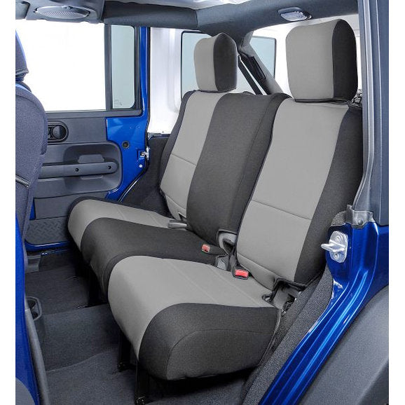 Load image into Gallery viewer, Coverking Custom Rear Seat Covers for 11-18 Jeep Wrangler JK 2 Door
