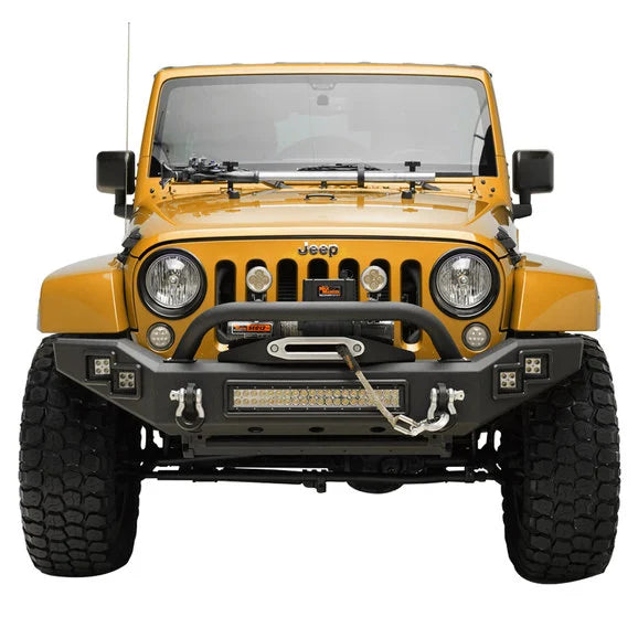 Load image into Gallery viewer, Paramount Automotive 51-8062 Full Width LED Light Style Front Bumper for 18-22 Jeep Wrangler JL &amp; Gladiator JT
