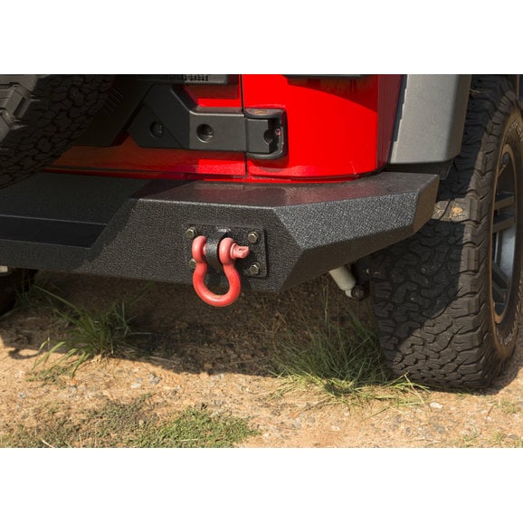 Load image into Gallery viewer, Rugged Ridge Spartan Full Width Rear Bumper for 07-18 Jeep Wrangler JK
