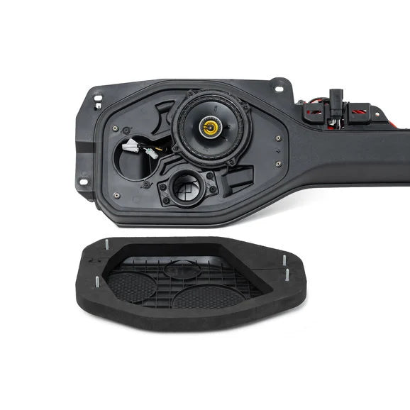 Load image into Gallery viewer, Quadratec JL-KWR Kicker Overhead Sound Bar Speaker Upgrade Kit for 18-23 Jeep Wrangler JL
