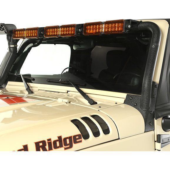 Rugged Ridge 11232.25 Windshield LED Light Bar for 07-18 Jeep Wrangler JK