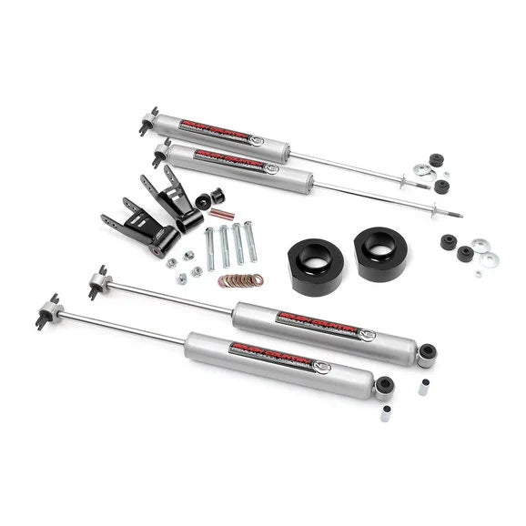 Rough Country 68030 1.5in Spacer Lift Kit for 84-01 Jeep Cherokee XJ