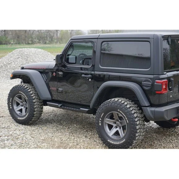 Load image into Gallery viewer, LoD Offroad JRS1812 Destroyer Series Rock Sliders for 18-24 Jeep Wrangler JL 2-Door
