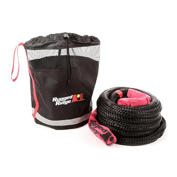 Rugged Ridge 15104.30 Kinetic Recovery Rope with Cinch Storage Bag